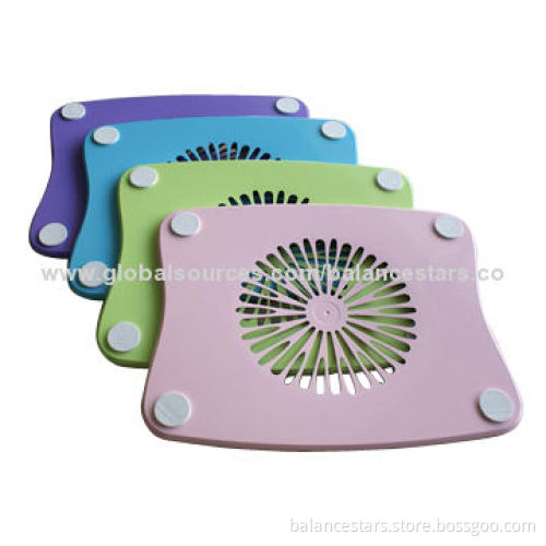 New Notebook/Laptop Cooling Pad/Colorful Cooler Pads, Low Noise & Good QualityNew